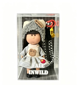 14CM eco-friendly full rubber cartoon figure phone pendant