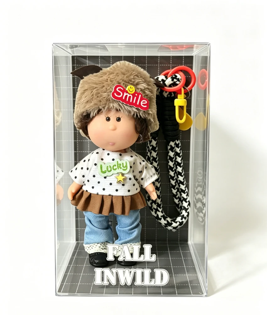 14CM eco-friendly full rubber cartoon figure phone pendant