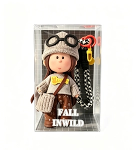 14CM eco-friendly full rubber cartoon figure phone pendant