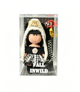 14CM eco-friendly full rubber cartoon figure phone pendant