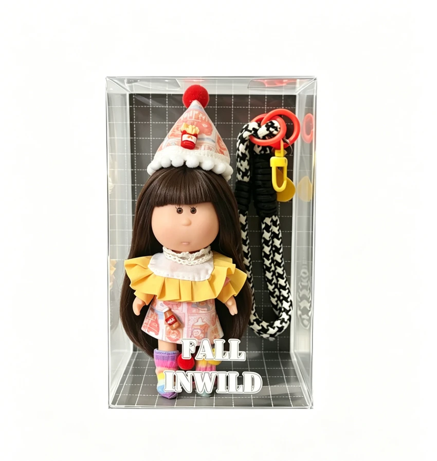 14CM eco-friendly full rubber cartoon figure phone pendant