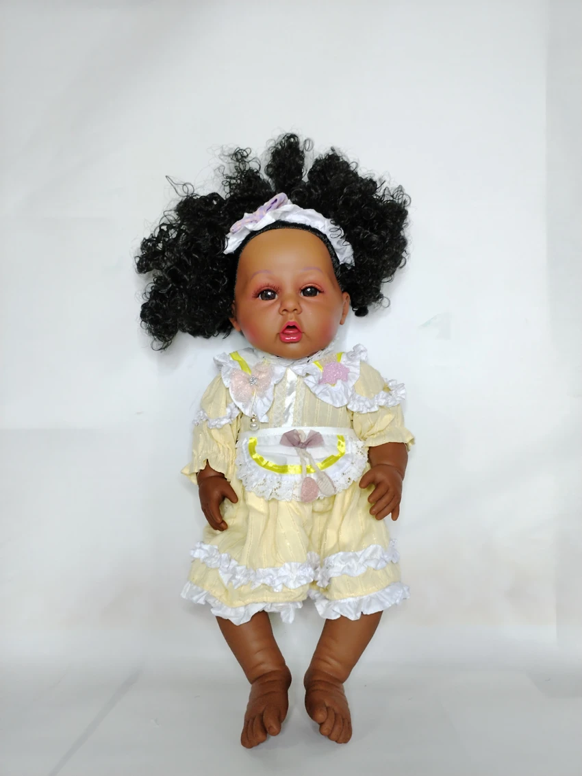 18-inch bent leg reborn doll (American style)