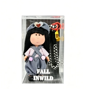14CM eco-friendly full rubber cartoon figure phone pendant
