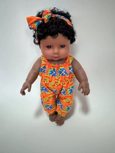 32cm vinyl black reborn doll