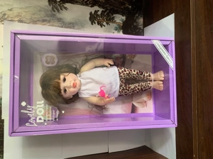18-inch straight leg reborn doll