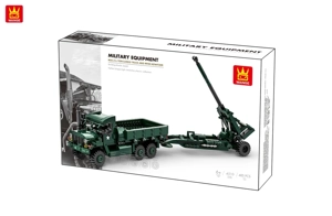 M35a2+m198/M35 2½-ton cargo truck AND M198 howitzer