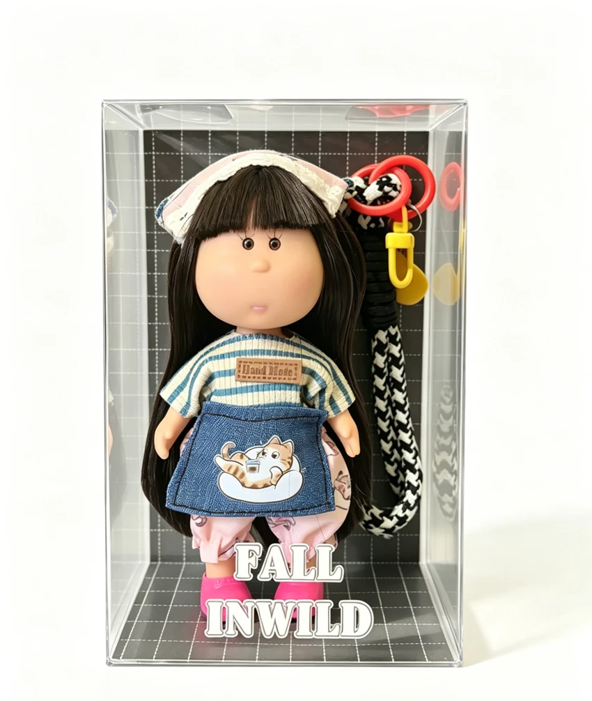 14CM eco-friendly full rubber cartoon figure phone pendant