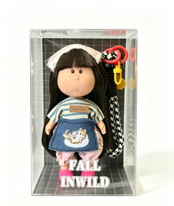 14CM eco-friendly full rubber cartoon figure phone pendant