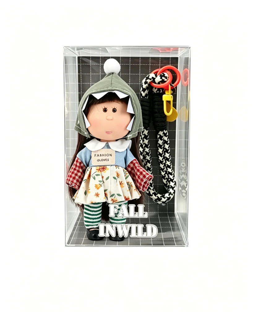 14CM eco-friendly full rubber cartoon figure phone pendant