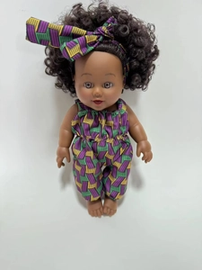32cm vinyl black reborn doll