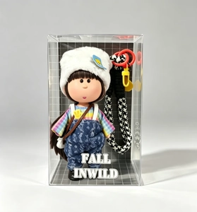 14CM eco-friendly full rubber cartoon figure phone pendant