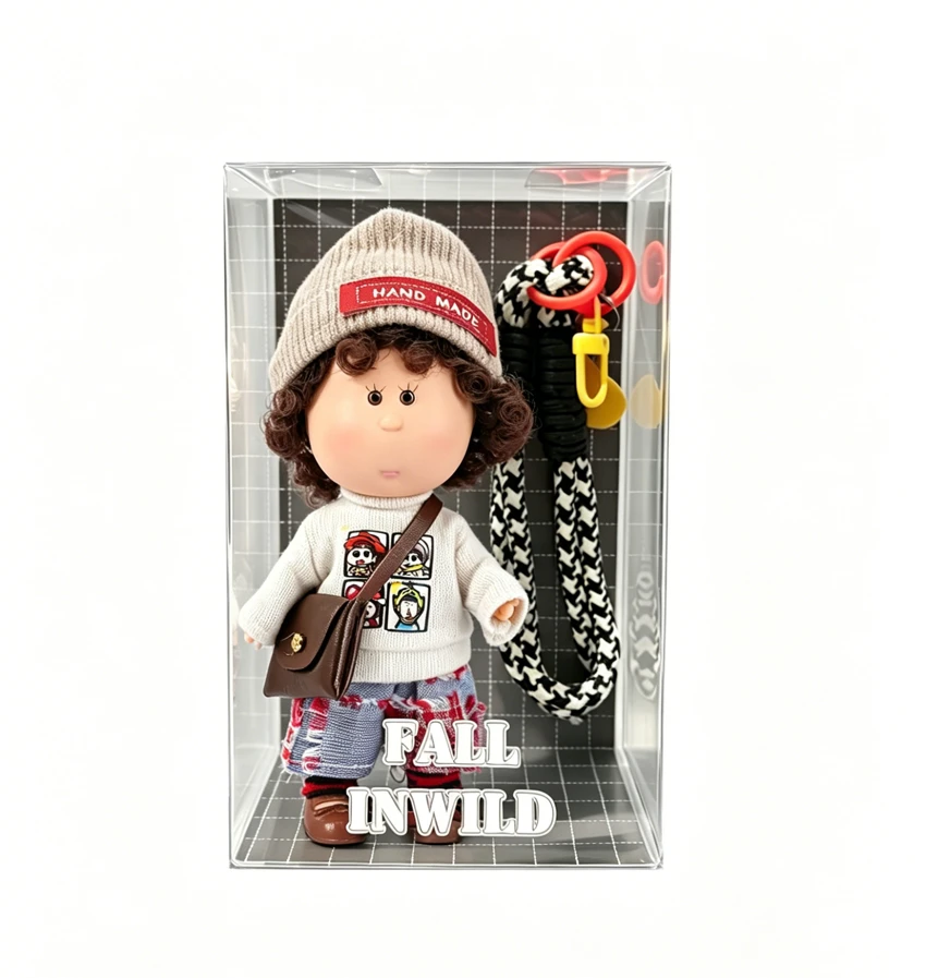 14CM eco-friendly full rubber cartoon figure phone pendant