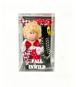 14CM eco-friendly full rubber cartoon figure phone pendant