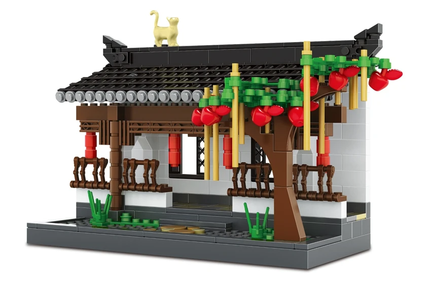 (T)-/The corridor of hui-style architecture