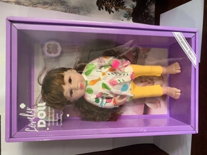 18-inch straight leg reborn doll