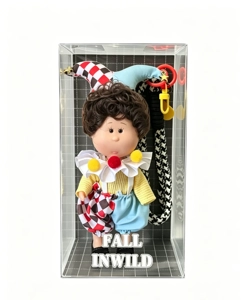 14CM eco-friendly full rubber cartoon figure phone pendant