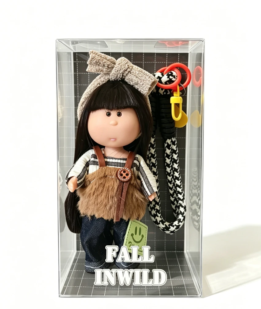 14CM eco-friendly full rubber cartoon figure phone pendant