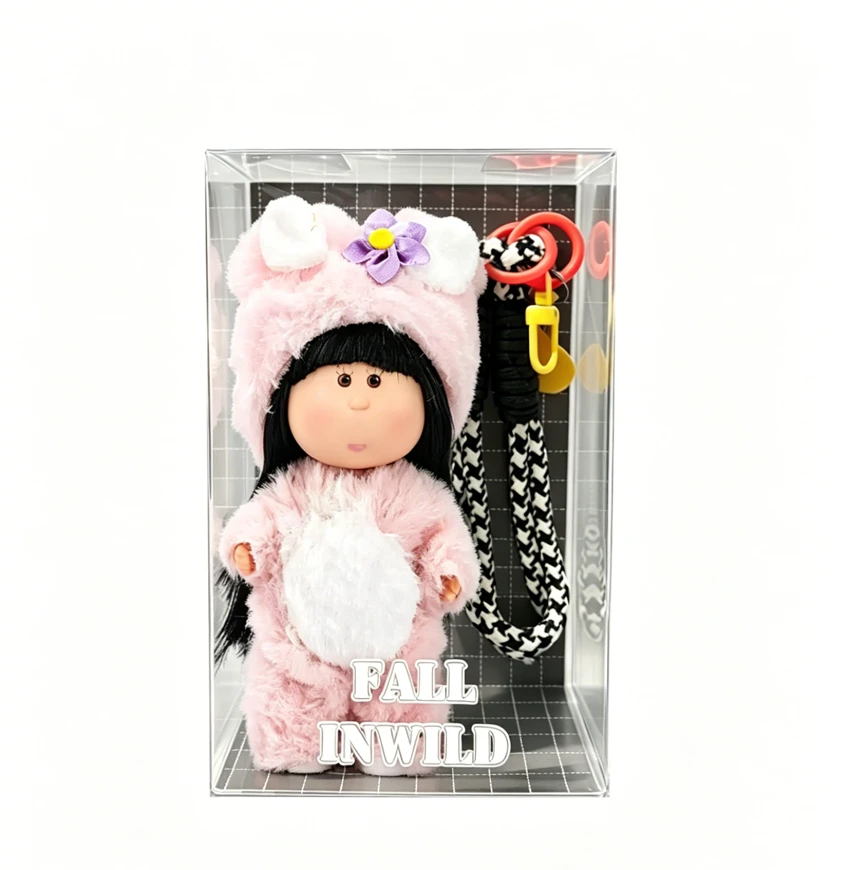 14CM eco-friendly full rubber cartoon figure phone pendant