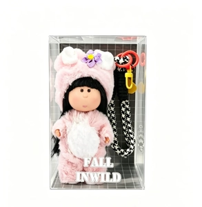 14CM eco-friendly full rubber cartoon figure phone pendant