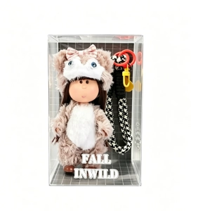 14CM eco-friendly full rubber cartoon figure phone pendant