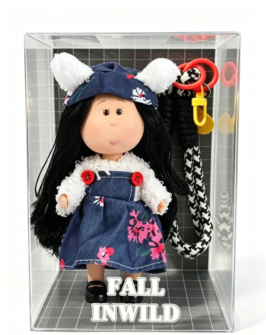14CM eco-friendly full rubber cartoon figure phone pendant