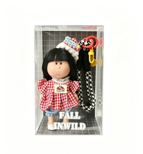 14CM eco-friendly full rubber cartoon figure phone pendant