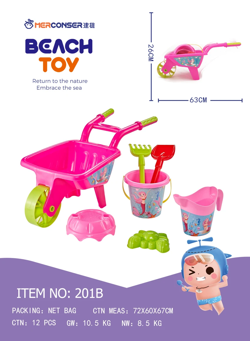 (GCC) 7 Pcs Handcart Set