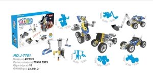 Electric Disassembly Building Blocks (113PCS) 5-in-1