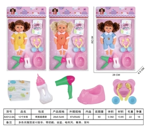 Anak perempuan 12 inci