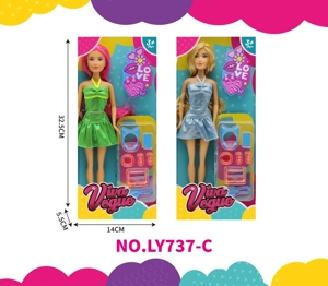 11.5 Setelan Barbie Bergaya Inch