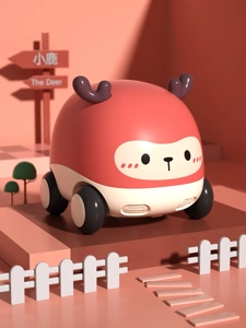 Inertia Deer Toy Car With Teether