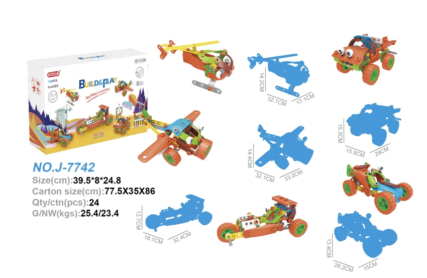 ถอดและติดตั้งบล็อก (136PCS)<br/>5in1