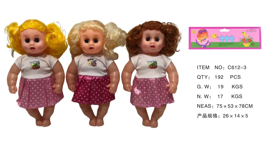 Anak perempuan 12 inci kaki