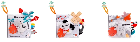 Teether Doll Cloth Book