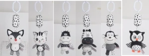 6 Styles Black & White Forest Animal Series