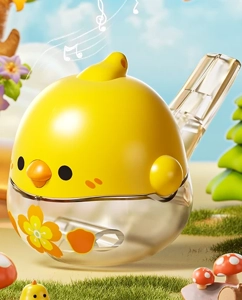 Cartoon Chick Water-filled Whistle