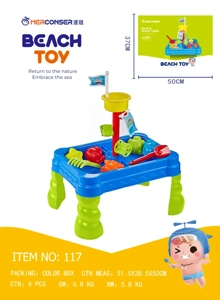 20 set meja persegi pantai