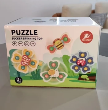 4-piece Spinning Toy Set