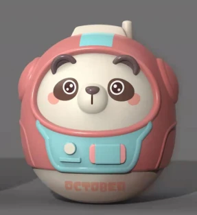 Panda tidak berbakat.