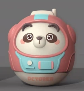Panda tidak berbakat.
