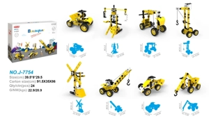Pemasangan sendiri blok teka-teki (100pcs)
8in1