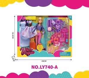 11.5 Setelan Barbie Bergaya Inch