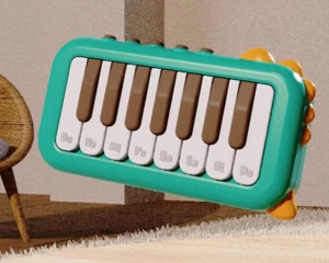 Finger Piano, Red & Green Mixed