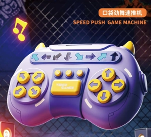 Pocket dance push game with 32 dance songs