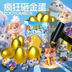 Crazy Animal City memukul telur emas, 20 telur dengan palu.