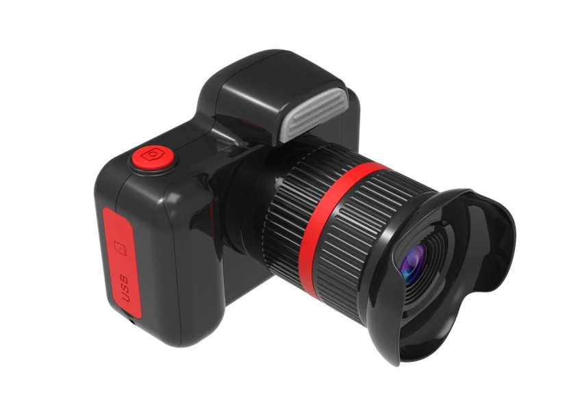 Rotating Zoom Digital Camera