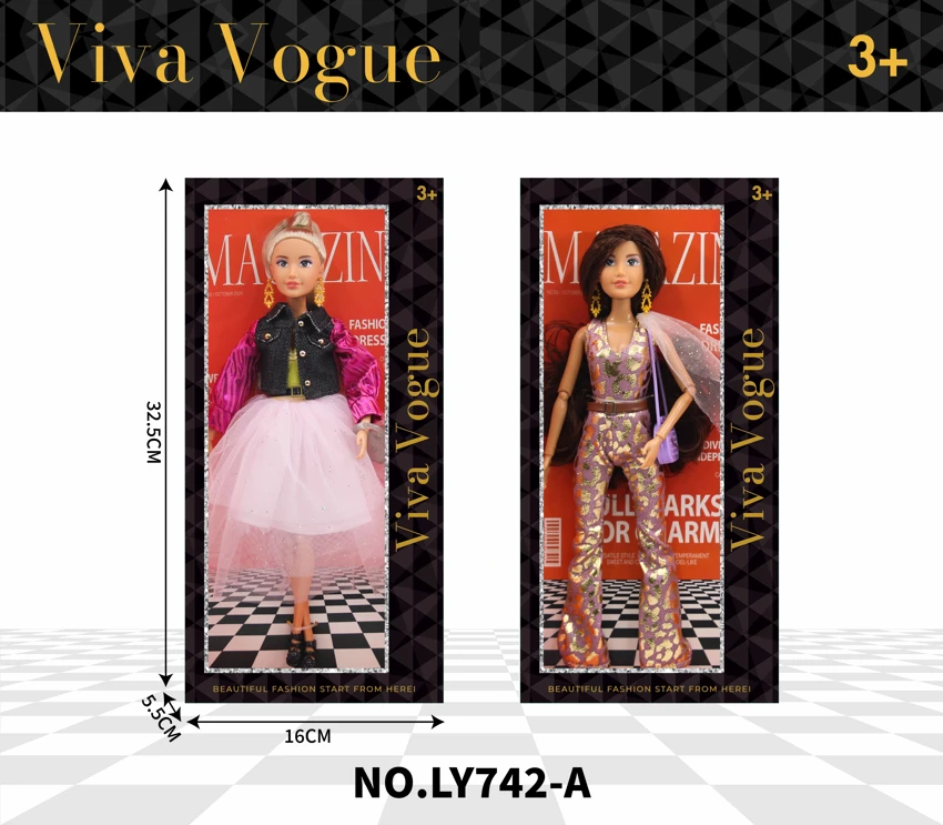 11.5ชุดตุ๊กตาบาร์บี้นิ้ว
