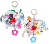Round Foldable Cloth Book