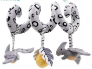 Short Black & White Crib Wrap