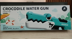 Large Trendy Crocodile Water Gun Pink With Goggles
